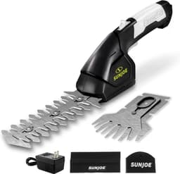 Sun Joe HJ604C 2-in-1 Cordless 7.2V Handheld Grass Shear & Hedge Trimmer