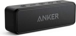 Anker soundcore 2 Portable Bluetooth Speaker, Stereo Sound, IPX7