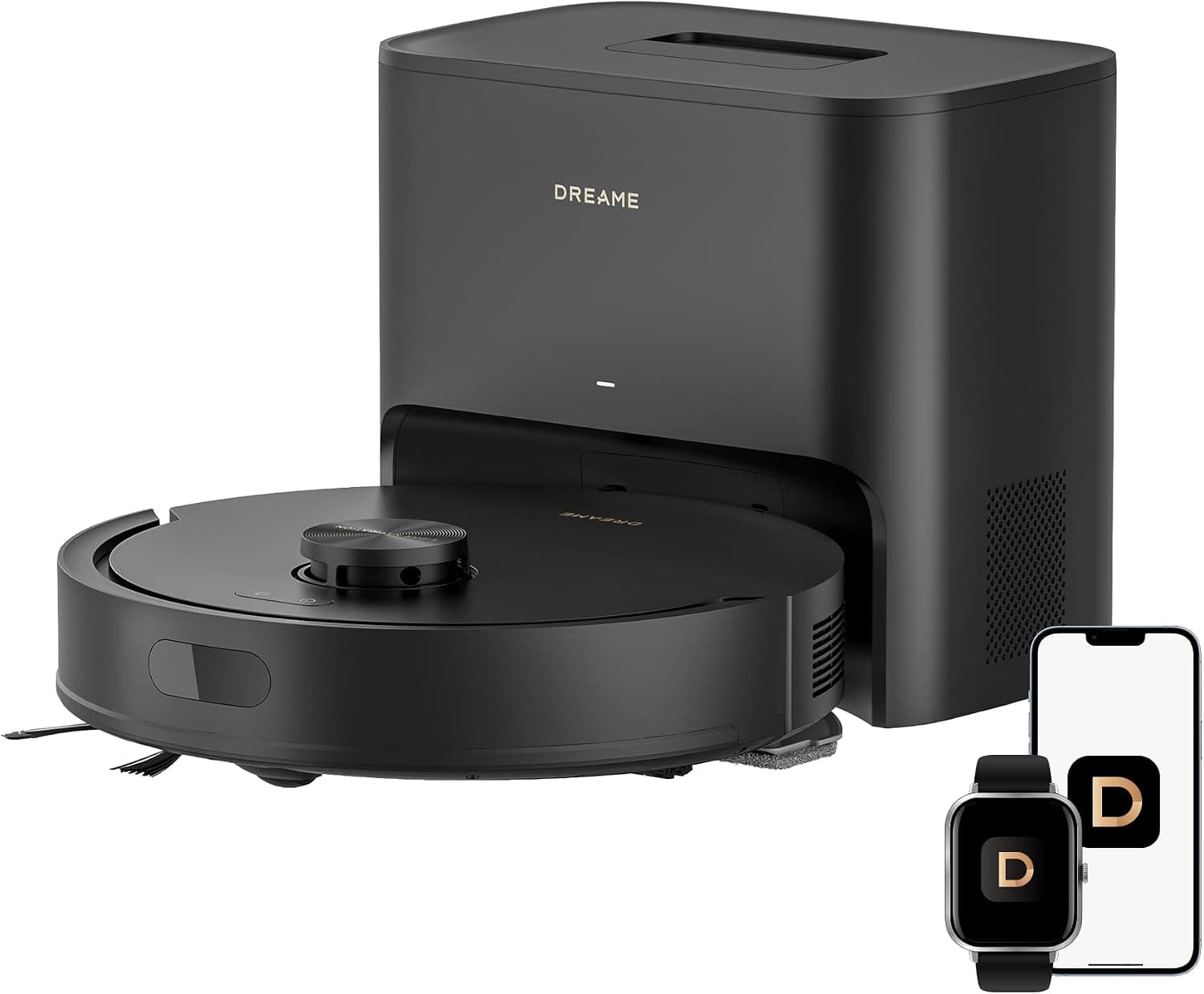 dreame D20 Air Plus Robot Vacuum and Mop, 20,000Pa Powerful Suction