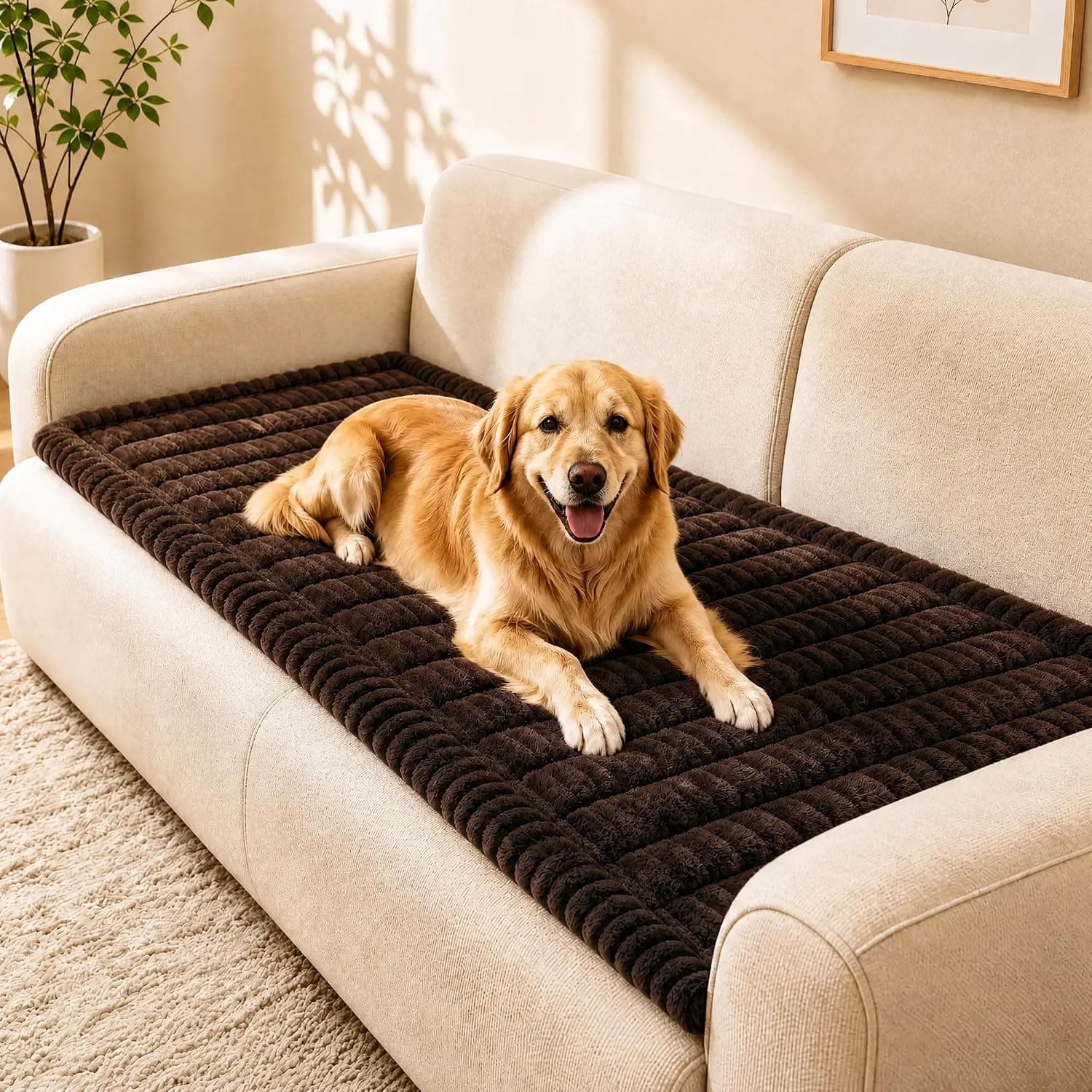 BIETYONE Couch Cover for Dogs,Washable Non Slip Sofa Protector for Pets